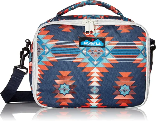 Miniatura 4 de KAVU Lonchera con aislamiento acolchado a prueba de fugas paquete de comida cruzada Island Ikat