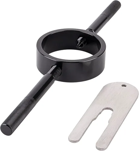 Kit de herramientas universal de compresor de resorte de horquilla de motocicleta que funciona con la mayoría de horquillas invertidas de