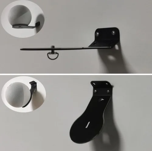 Miniatura 4 de ATOPHK Soporte de pared para Ech_ooo de 4ª generación y 3ª generación, aluminio de grado aeronáutico, 2 ángulos ajustables, compatible con Alexa
