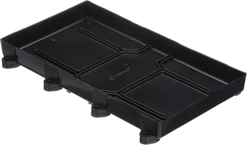 Miniatura 2 de Attwood Bandeja de batería 9099-5 con correa, batería de la serie 29/31, 12 7/8 pulgadas de largo x 7 pulgadas de ancho, para hasta 10 1/2 pulgadas