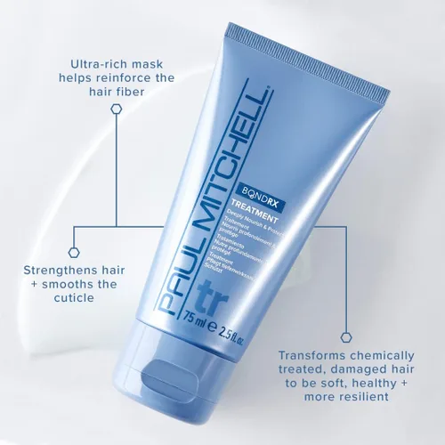 Miniatura 2 de Paul Mitchell Bond Rx Treatment, Deeply Nourishes + Protects, For Chemically Treated + Damaged Hair