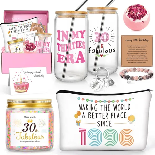 Miniatura 14 de Frerdui Regalos de cumpleaños para niñas de 9 años, bonitos regalos para niñas de 9 años, cesta de regalo para niñas de 9ª hija, hermana, sobrina