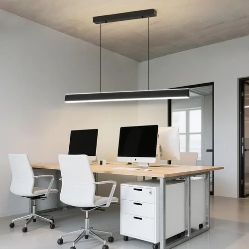 Miniatura 9 de Lámpara de araña moderna, lámpara colgante LED de 39 pulgadas con control remoto de 3000 a 6500 K, temperatura de color ajustable, lámpara