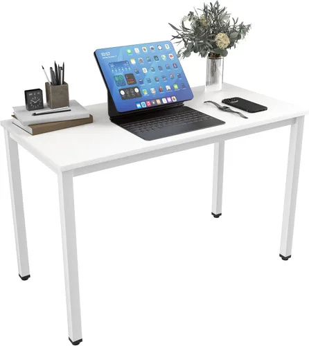 Miniatura 13 de Escritorio para computadora para espacio pequeño, moderno y simple, escritorio para computadora portátil, escritorio de estudio para oficina en Negro