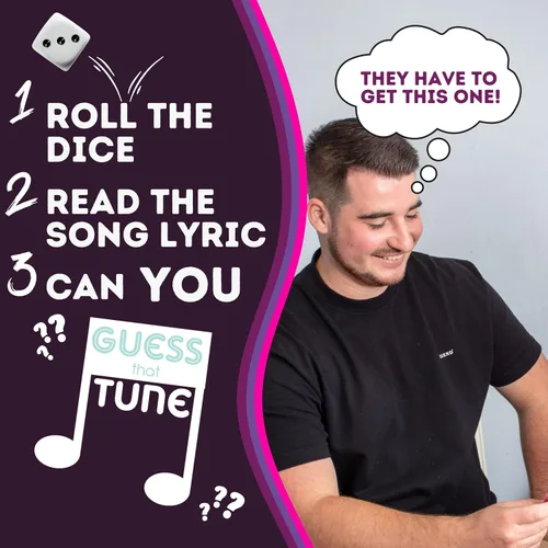 Miniatura 3 de Boxer Gifts Juegos de cartas musicales de los años ochenta para adultos y familias Letras de canciones Noche de juegos - Nombre de la canción
