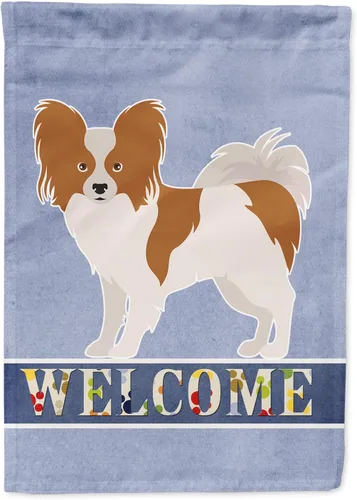Miniatura 31 de Caroline's Treasures CK3647CHF - Bandera de bienvenida con diseño de bulldog francés, manga grande, para porche, para colgar en la pared, poliéster