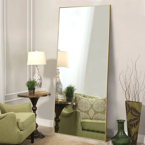 Miniatura 48 de MIRUO - Espejo de pared para colgar sobre la puerta, marco de poliestireno para baño, dormitorio, sala de estar, dormitorio y más