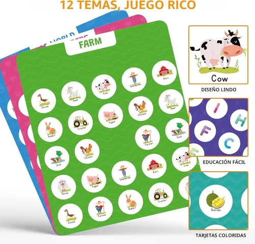 Miniatura 4 de Juego de Memoria de Emparejamiento para Niños de 3 4 5 6 7 8 Años, Juguete de Viaje para Niños y Niñas, Juego de Mesa de Madera, Esenciales de Viaje