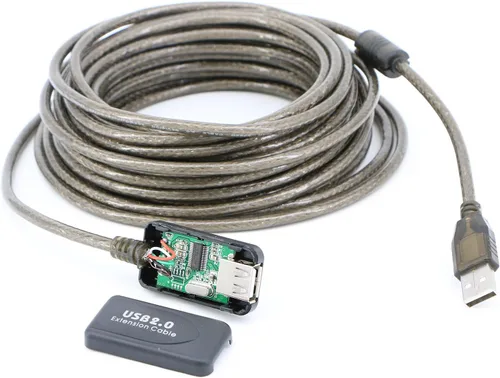 Miniatura 3 de Cable de extensión USB 2.0 A macho a hembra de alta velocidad 480 Mbps (30 pies)