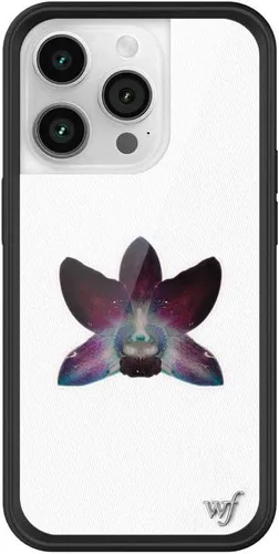 Miniatura 49 de Wildflower Carcasas – Compatible con iPhone 14 Pro Protector negro parachoques, certificado de prueba de caída de 6.5 pies, propiedad de mujeres