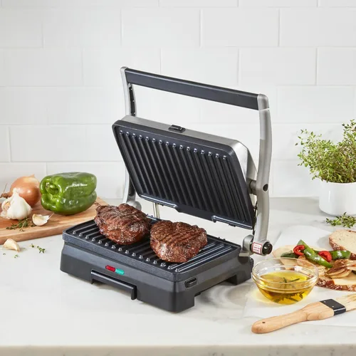 Miniatura 4 de Cuisinart, Plancha Griddler® y Prensa para Panini, GR-11NAS