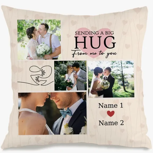 Miniatura 16 de Custom Pillow Case Designed with 6 Pictures and Words for Mom, Decorative Cushion Providing a Heartfelt Gift for Family Celebrations Holidays or 6