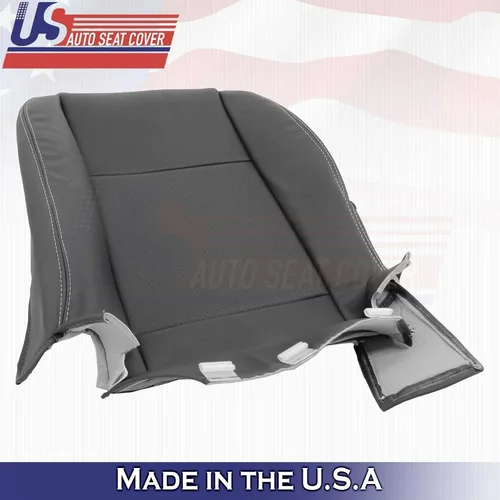 Miniatura 8 de U.S.AutoSeatCover 2011 2012 2013 Compatible con Dodge Charger Front Driver Side Bottom Funda de asiento de cuero BLK