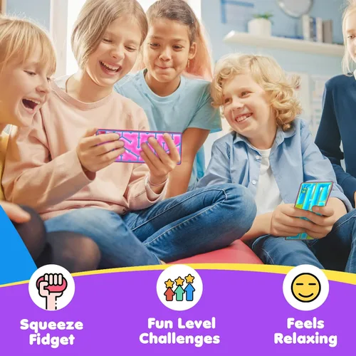Miniatura 6 de 12-Pack de juguetes sensoriales para niños y adultos: herramientas calmantes y silenciosas para niños con autismo - Juguetes antiansiedad