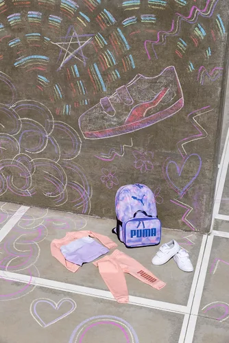 Miniatura 5 de PUMA girls Fleece Crewneck Pullover & Jogger Set