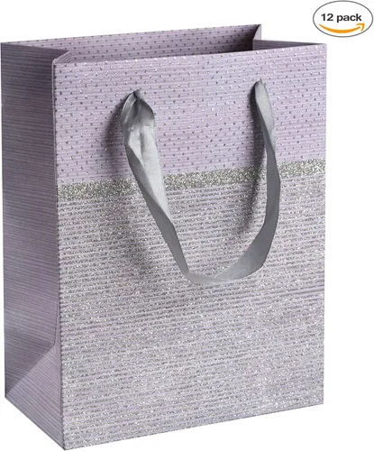 Miniatura 3 de Hammont Bolsas de regalo de boda para invitados de hotel – Bolsa de dama de honor con purpurina brillante – Bolsa de recuerdo de fiesta – Bolsas
