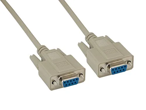 Cable Leader Cable de módem nulo DB9 F/F (6 pies (1 paquete))