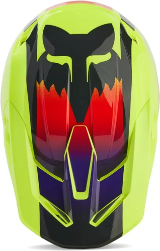 Miniatura 4 de Fox Racing Casco de motocross unisex V1, amarillo, XL