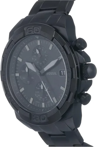 Miniatura 2 de Fossil Bronson Reloj casual de cuarzo para hombre con correa de acero inoxidable o cuero Reloj cronógrafo Bronson