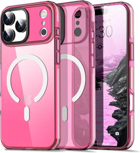 Miniatura 155 de AICase Funda protectora para iPhone 16 compatible con iPhone 16, delgada, ligera, transparente [no amarillenta] Diseño vibrante