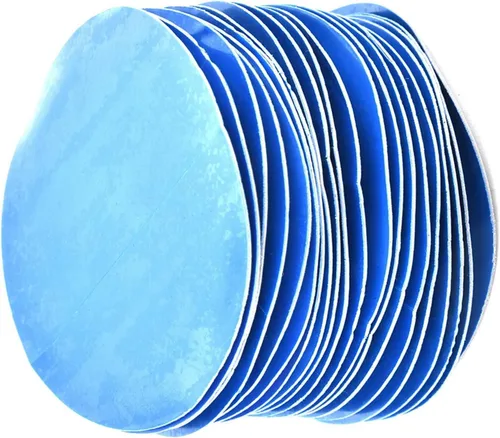 Miniatura 8 de Parches radiales para neumáticos, 80 parches redondos de goma de 2-1/4 pulgadas, reparación universal de pinchazos de neumáticos, parches fríos sin