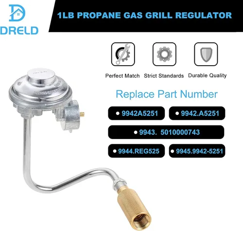 Miniatura 4 de DRELD Roadtrip Grill C001 - Adaptador de gas propano para parrilla de gas Coleman, compatible con Coleman Roadtrip Le Lx LXX LXE Grills 9942A5251