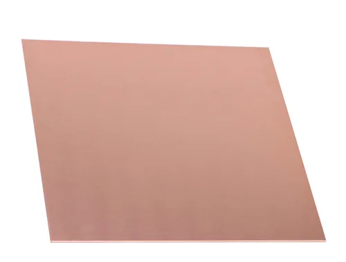 1 lámina de cobre puro, 12 x 12 pulgadas, calibre 24 (0.020 in) de grosor, sin arañazos, película protectora en ambos lados