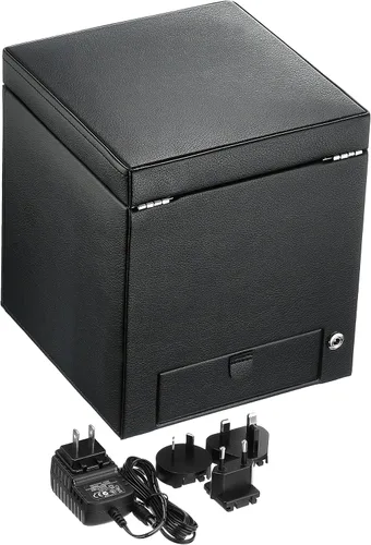 Miniatura 3 de WOLF 456102 Viceroy - Bobinadora de reloj individual con funda y almacenamiento, color negro, Negro