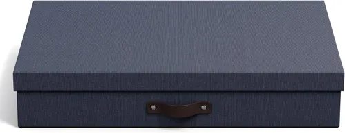 Miniatura 2 de Bigso Sverker Caja de almacenamiento de fibra de lona legal y artística Caja de almacenamiento para álbumes de recortes para papeles sueltos y más