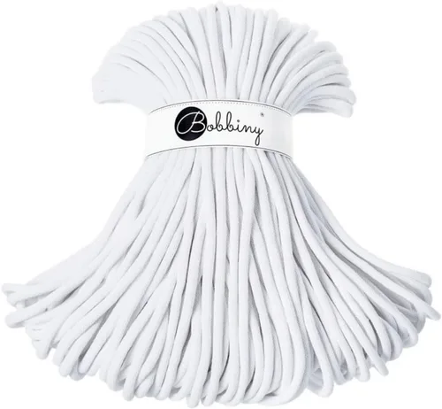 Miniatura 30 de Bobbiny - Cordón trenzado jumbo de 9 mm para macramé (color rojo vino), 108 yardas/330 pies
