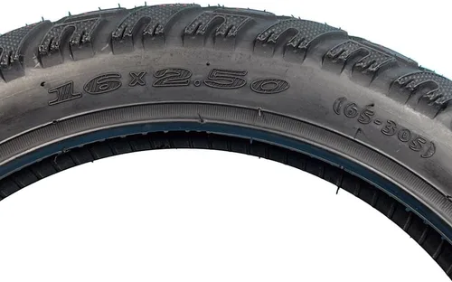 MMG Neumático todo terreno con banda de rodadura de 16 x 2.50 (65-305) se adapta a bicicletas eléctricas (bicicletas eléctricas), bicicletas para