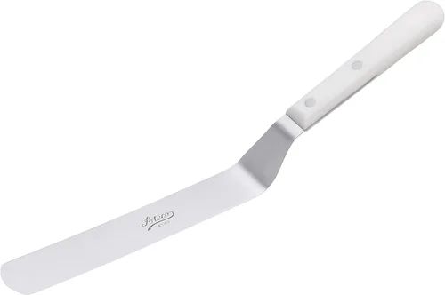Miniatura 6 de Ateco Hoja recta de acero inoxidable de 4 pulgadas, mango de plástico, espátula de glaseado apta para lavavajillas, pequeña