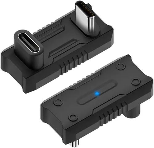Miniatura 13 de 10Gbps USB3.0 tipo C macho a OTG dual tipo-A y tipo-C hembra divisor de alimentación y datos con ángulo compatible con Steam Deck portátil
