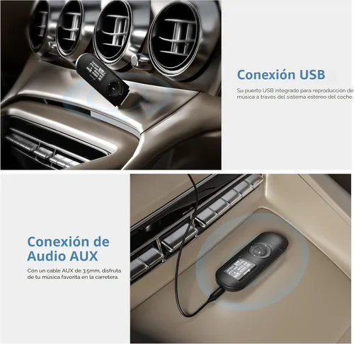 Miniatura 6 de Reproductor de MP3, reproductor de MP3 USB con radio FM, idoooz U2 8 GB reproductor de música expandible hasta 32 GB, reproductor MP3 USB