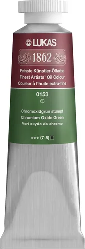 Miniatura 112 de Lukas 1862 Pintura al Óleo para Artistas Profesionales - Colores Tierra Amarillentos, 37 mL - Juego de 4 - Destacada Resistencia a la Luz, Sin