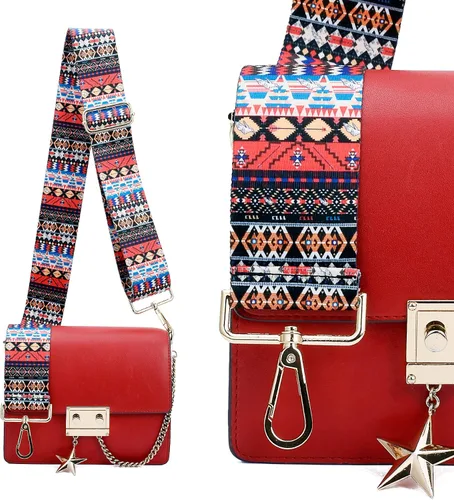 Miniatura 254 de ZOOEASS - Correa de repuesto para cartera, para colgar en el hombro o para cruzar, ancha y ajustable, de lona