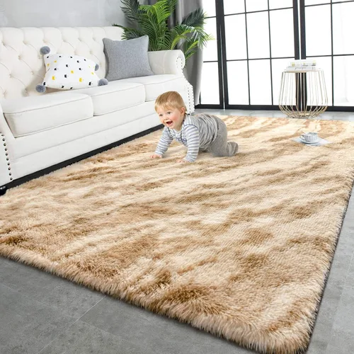 Miniatura 38 de TWINNIS - Alfombras muy suaves de pelo largo para interiores de 3 x 5 pies. Modernas alfombras de áreas de felpa para sala de estar, dormitorio