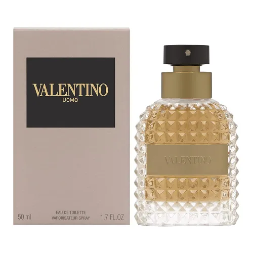 Miniatura 4 de Valentino Uomo Eau de Toilette Perfume en espray para hombre, 5.1 onza, Marrón claro