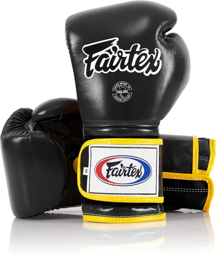 Miniatura 11 de Fairtex BGV9 Muay para boxeadores profesionales y entrenadores Guante de estilo mexicano para golpeadores duros Guantes MMA para artes marciales