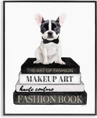 Miniatura 33 de Stupell Industries Fancy Boston Terrier - Estantería para perros, diseño de Amanda Greenwood