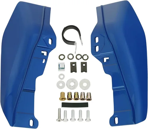 Miniatura 11 de HR3 Deflectores de aire ámbar whisky de marco medio, protector térmico Compatible con Street Glide FLHX 2014 Road Glide FLTRX 2016 Adecuado