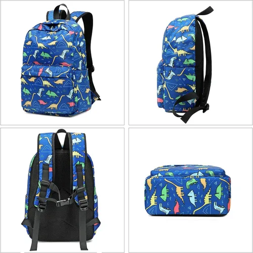Miniatura 106 de CAMTOP - Conjunto de mochila y lonchera con estampados divertidos para niños de preescolar y primaria), Y0058-2
