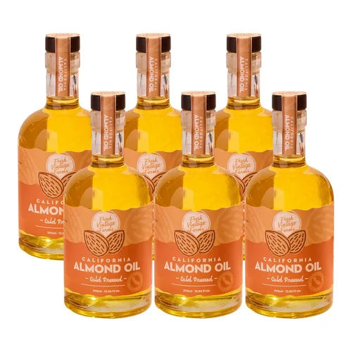 Miniatura 18 de Fresh Vintage Farms Nut Bundle - Aceites de cocina 100% sin diluir prensados en frío de almendras y nueces, aceites de cocina saludables