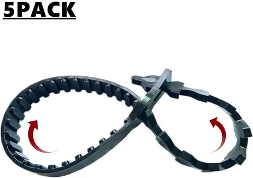 Miniatura 2 de Juego de 5 soportes para árbol ajustables para árboles y plantas, sistema de entrenamiento de árboles, correas resistentes para enderezar, correas