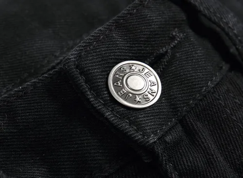 Miniatura 7 de OIIIO Pantalón vaquero de pierna recta rasgados para hombre