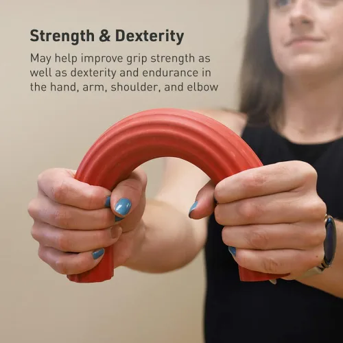 Miniatura 6 de Body Sport Twist & Flex Bar – Equipo de rehabilitación flexible para codo de tenista, codo de golfista, lesiones en el brazo y tendinitis – Verde