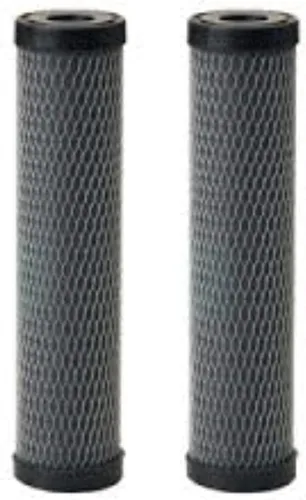 CFS Paquete de 2 cartuchos de filtro de agua impregnados de carbono compatibles con modelos Pentek NCP-10 – Elimina el sabor y el olor – Cartucho de
