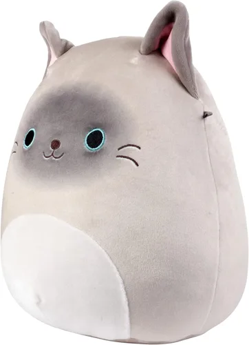 Miniatura 3 de Squishmallows Felton el gato siamés de 10" - Peluche con licencia oficial de Kellytoy - Juguete de peluche coleccionable suave y esponjoso de gatito