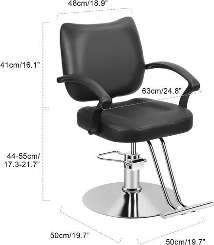 Miniatura 3 de Silla de peluquería, sillas de peluquería hidráulicas de mano para artistas, sillas de peluquería para estilistas, sillas de tatuaje, equipos