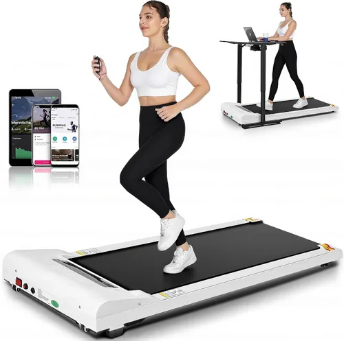 Miniatura 7 de Cinta de Caminar Portátil con Capacidad de 300 Libras, Cintas de Correr Portátiles para Casa y Oficina, Cinta de Correr Bajo el Escritorio